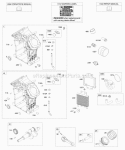 Cylinders Crankshaft PistonRingsConnecting Rod PistonsRingsConnecting Rods Diagram and Parts List for 543275-0111-E1  Briggs and Stratton Engine